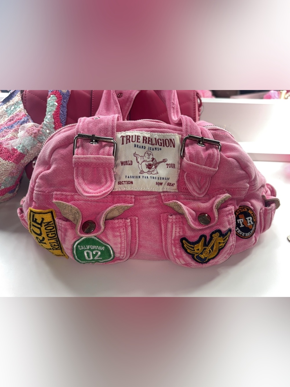 New without tags rare sold out true religion bag